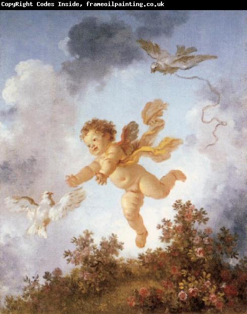 Jean-Honore Fragonard Pursuing a dove